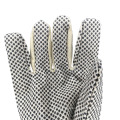 8 oz. Guantes de cultivo de trabajo de trabajo de jardín de lienzo blanco